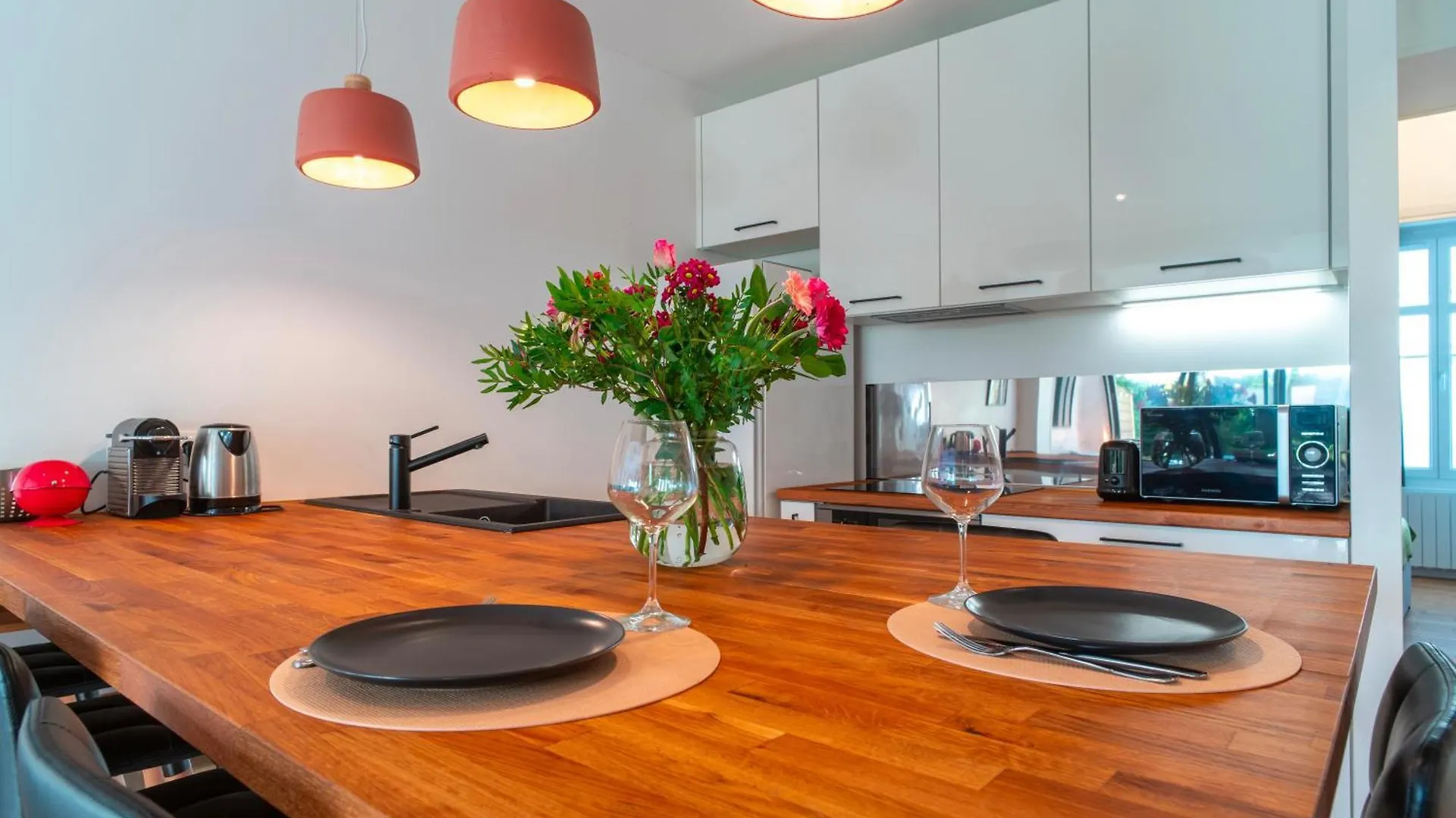 Lägenhet Escale Jardin - Joli Apt Proche Gare Avec Jardin Vannes